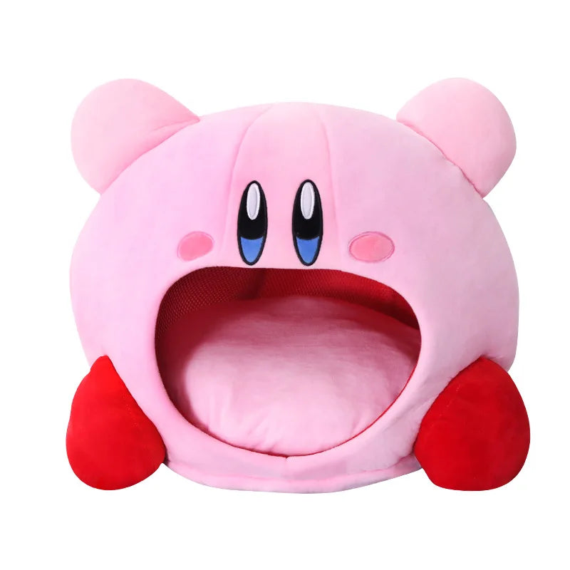 Kirby Plush – Soft Nap Pillow &amp; Cozy Pet Bed 🌸💖