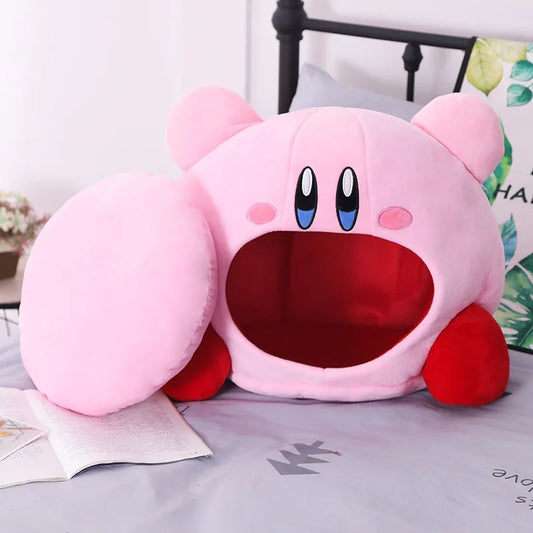 Kirby Plush – Soft Nap Pillow &amp; Cozy Pet Bed 🌸💖