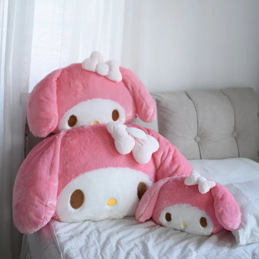 My Melody Plush: Soft, big hug pillow for comfort!